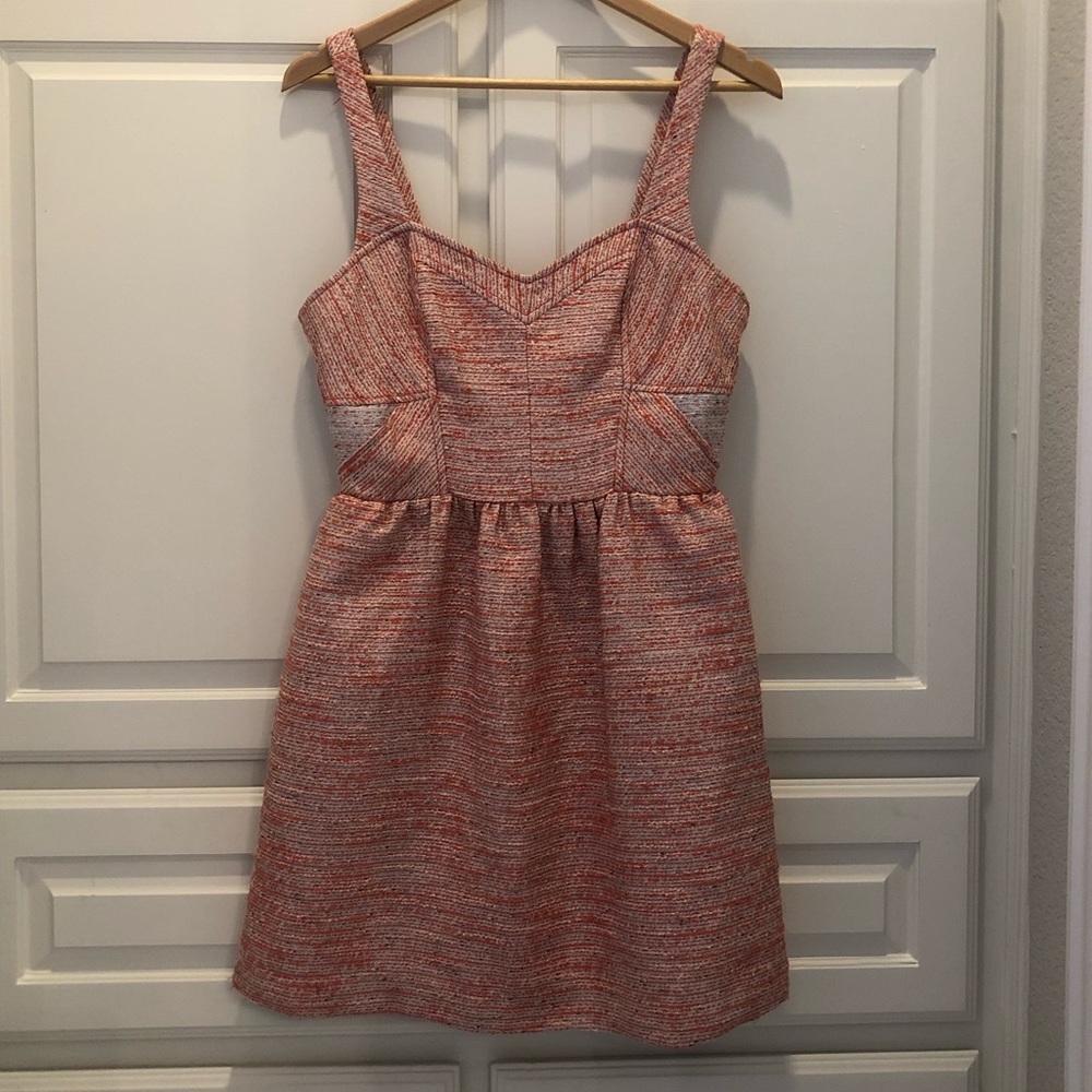 Anthropologie McGinn Tweed Dress Size 6
